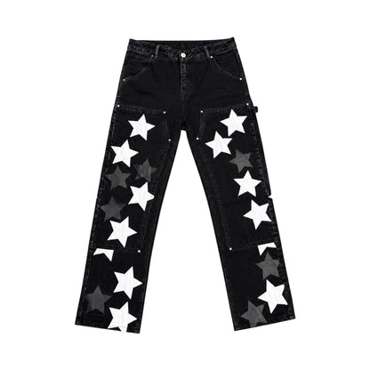 STAR DENIM BLACK